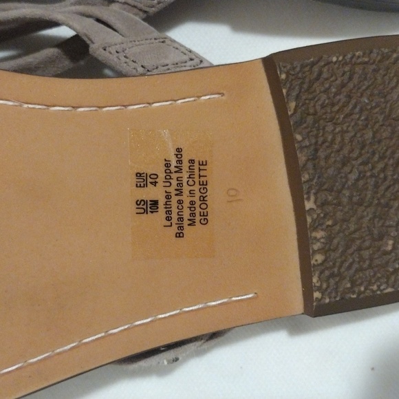 Sam Edleman Women's Georgette Brown Suede Strappy Flip Flop Sandals Sz 10M-Beach - Picture 5 of 8